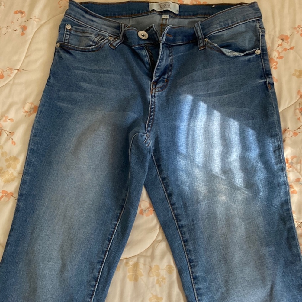 Denim jeans with frayed hem Band of Gypsies